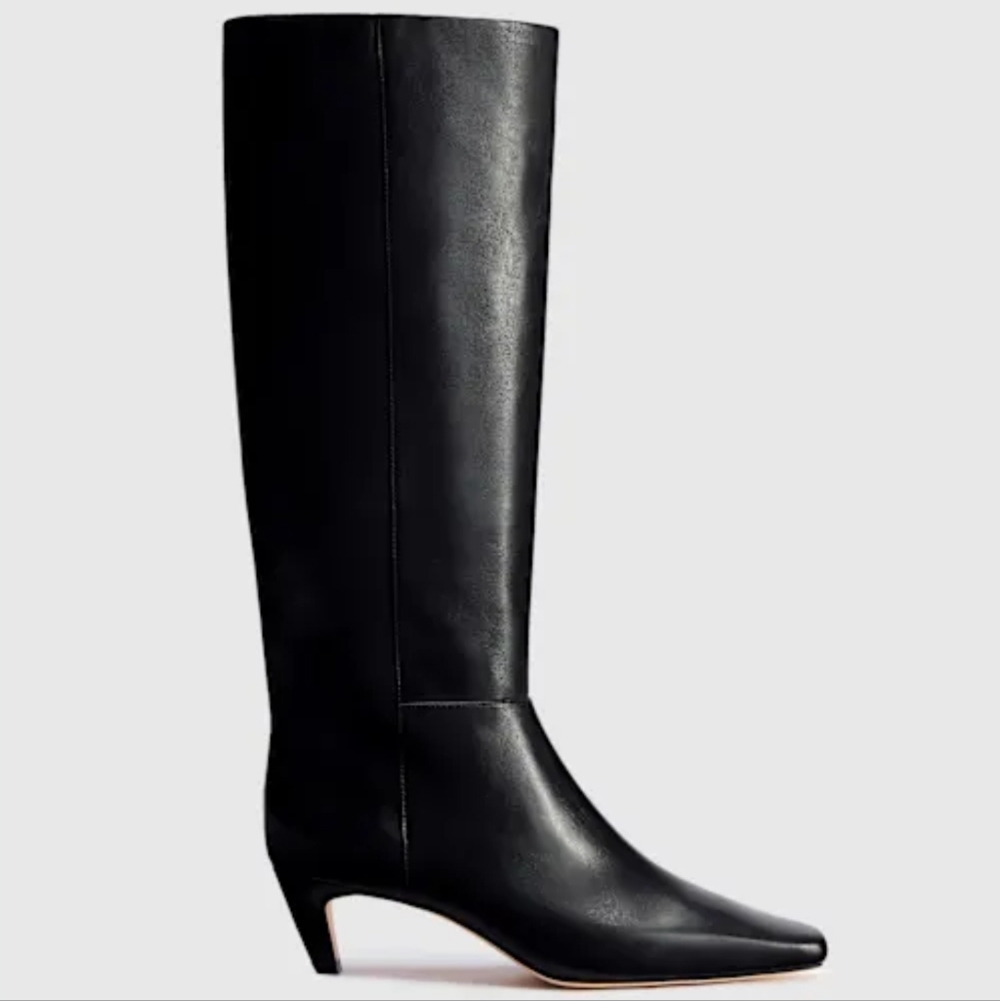 Reformation Remy Knee High Kitten Heel Boot